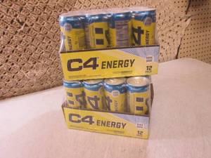 (C-3) 2 - 12 Packs C4 Energy Drinks...