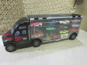 (EC1) Big Rig Toy Car Organizer Cas...