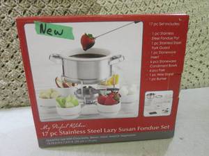 (F-0) 17pc Stainless Steel Lazy Sus...