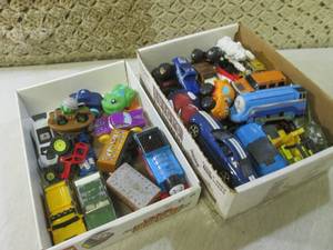 (CSB) 2 Boxes of Assorted Toy Cars ...