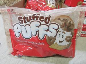 (B-2) 12 Bags Stuffed Puffs Chocola...