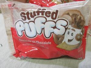 (B-2) 12 Bags Stuffed Puffs Chocola...