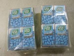 (B-1) 24 Containers Tic Tacs Frosty...