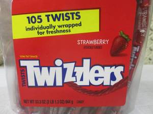 (B-1) Container of 105 Twizzlers Pa...