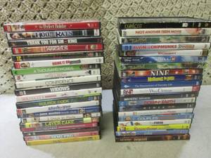 (EW5) 40 Assorted DVD Movies...