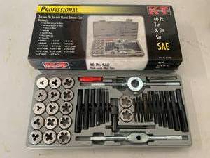 New KT Tools Professional Tap & Die Set