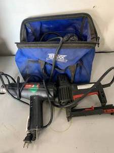Heat Gun & Traxx 5418 Carpet Stapler from Italy