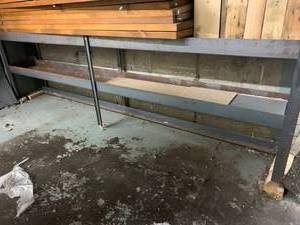Steel Shelving Unit 104 inch 28 inch 12 inch deep