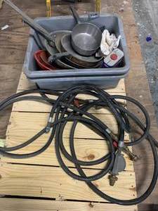 Hose & Dish Lot