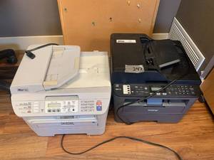 Lot of 2 Brothers Multifunction Copiers