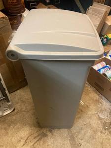 Step-On Trash Can