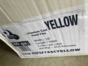 Yellow Stretch Wrap