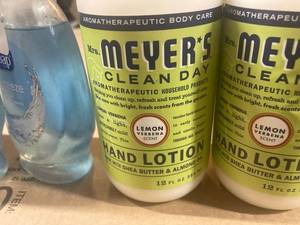 Meyers Lotion and Softsoap