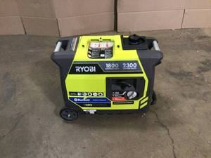 RYOBI 2,300-Watt Recoil Start Bluetooth Super Quiet Gasoline Powered Digital Inverter Generator with CO Shutdown Sensor- Customer Return - Review all pictures