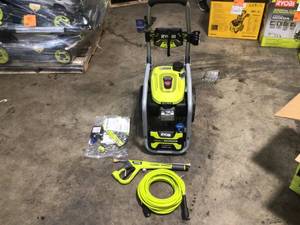 RYOBI 3300 PSI 2.3 GPM Cold Water Gas Pressure Washer with Honda GCV190 Idle Down - Open Box - Review all pictures