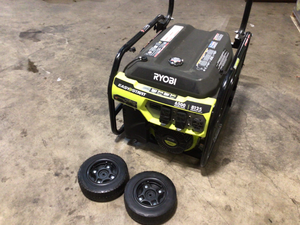 RYOBI 6,500-Watt Gasoline Powered Portable Generator with CO Shutdown Sensor - Customer Returns - Review all pictures