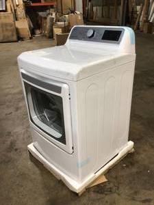 LG Electronics7.3 cu. ft. White Ultra Large High Efficiency Gas Dryer Customer Returns - Review all pictures