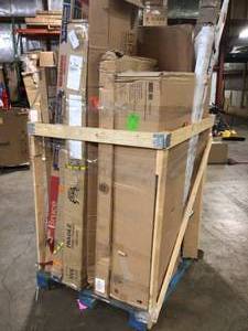 Large  Lot of Assorted Molds, Shelves, Furniture and Blinds, Etc. some maybe missing pcs Customer Returns - review all pictures