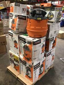 Mix Lot of Assorted Ridgid Shop Vacs - Various Models and Conditions - Review all pictures