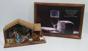 Jesus of Nazareth Picture and Nativity Scene