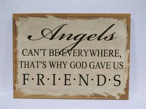 Burlap Wall Hanging