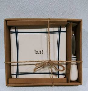 Cheese Plate and Spreader