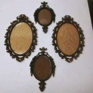 Vintage Brass Frames