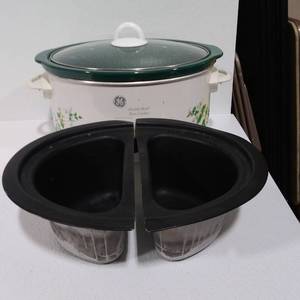 Double Bowl Slow Cooker 6 Qt