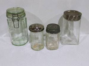 Vintage Glass Containers