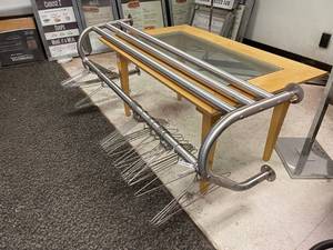 Commercial Stainless Steel Coat Rack