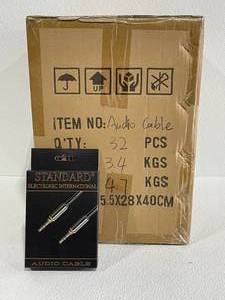 Lot of Audio Cables
