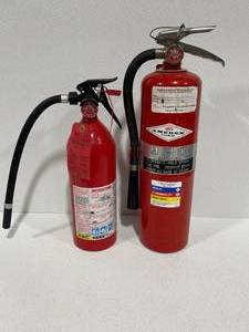 2 Fire Extinguishers