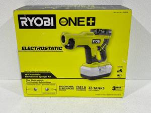 New Ryobi 18V Electrostatic Sprayer Kit