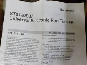 Universal Electronic Fan Timers...
