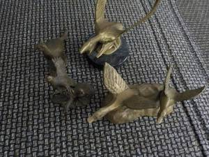 4 Brass Wildlife...