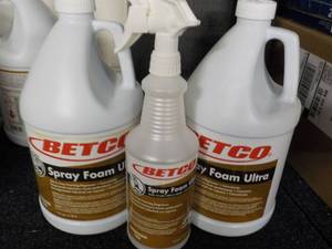 2 Gallon Jugs Betco Spray Foam Ultr...