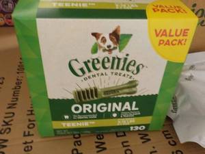 3 Boxes Greenie Original Teenie Den...