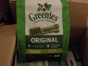 Case of 6 - 18 oz Bags Greenies Tee...