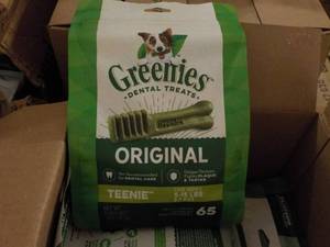 Case of 6 - 18 oz Bags Greenies Tee...