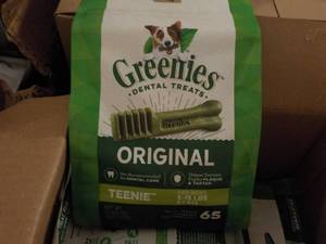 Case of 6 - 18 oz Bags Greenies Tee...
