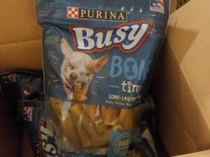 4 - 17 oz Bags Purina Busy Pone Tin...