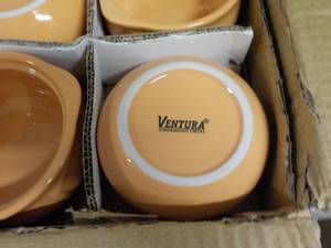 Case of 24 Ventura Peach Ceramic So...