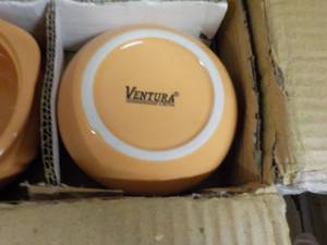 Case of 24 Ventura Peach Ceramic So...