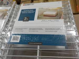 Case of 4 - 2 ft Metal Hanging Shel...
