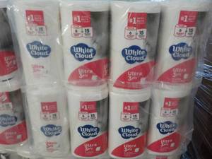48 rolls White Cloud Ultra 3 ply to...