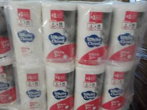 48 rolls White Cloud Ultra 3 ply to...