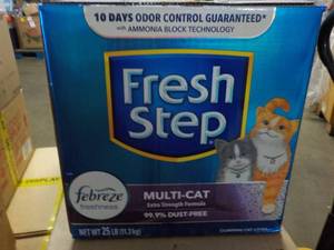 25 lb Box Fresh Step Multi Cat Febr...