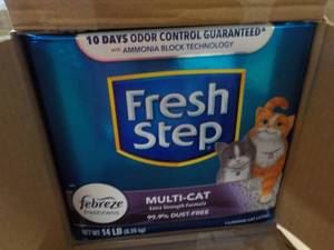 3 - 14 lb Boxes Fresh Step Multi Ca...