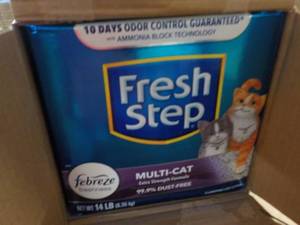 3 - 14 lb Boxes Fresh Step Multi Ca...