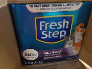 3 - 14 lb Boxes Fresh Step Multi Ca...
